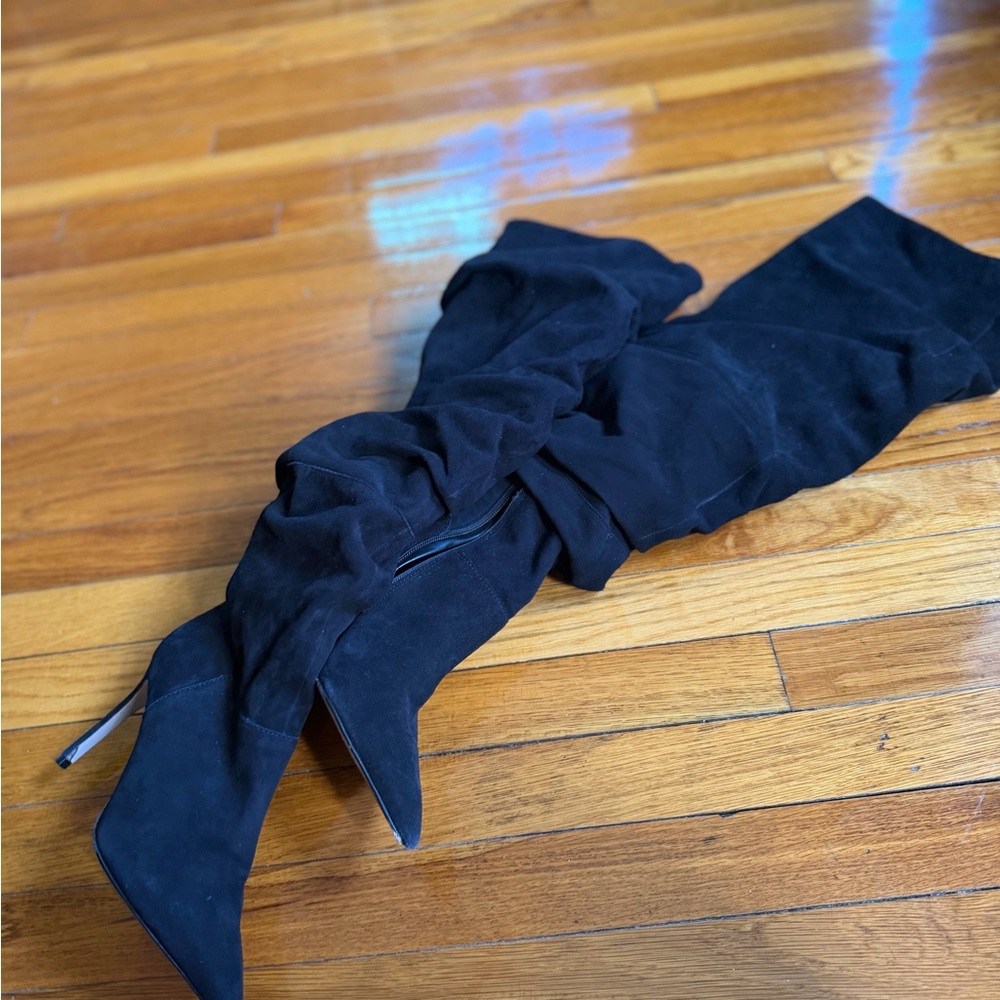 SCHUTZ Black Heeled Boots